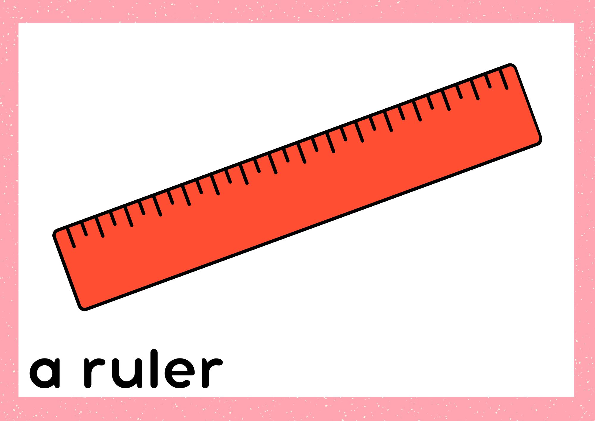 a ruler